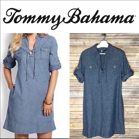 tommy bahama denim dress